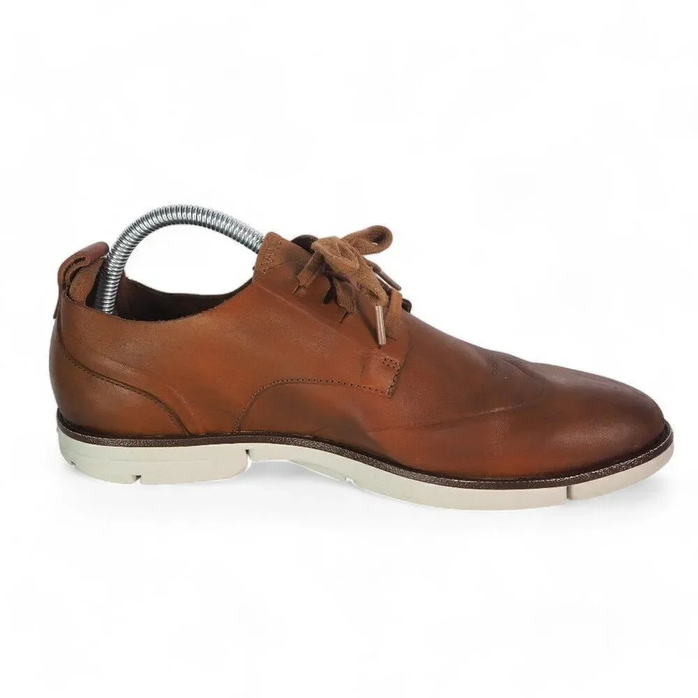 Clarks‎ Trigen Wing Tip Leather Casual Lace-up Oxfords Brown 21951 Men's 8M